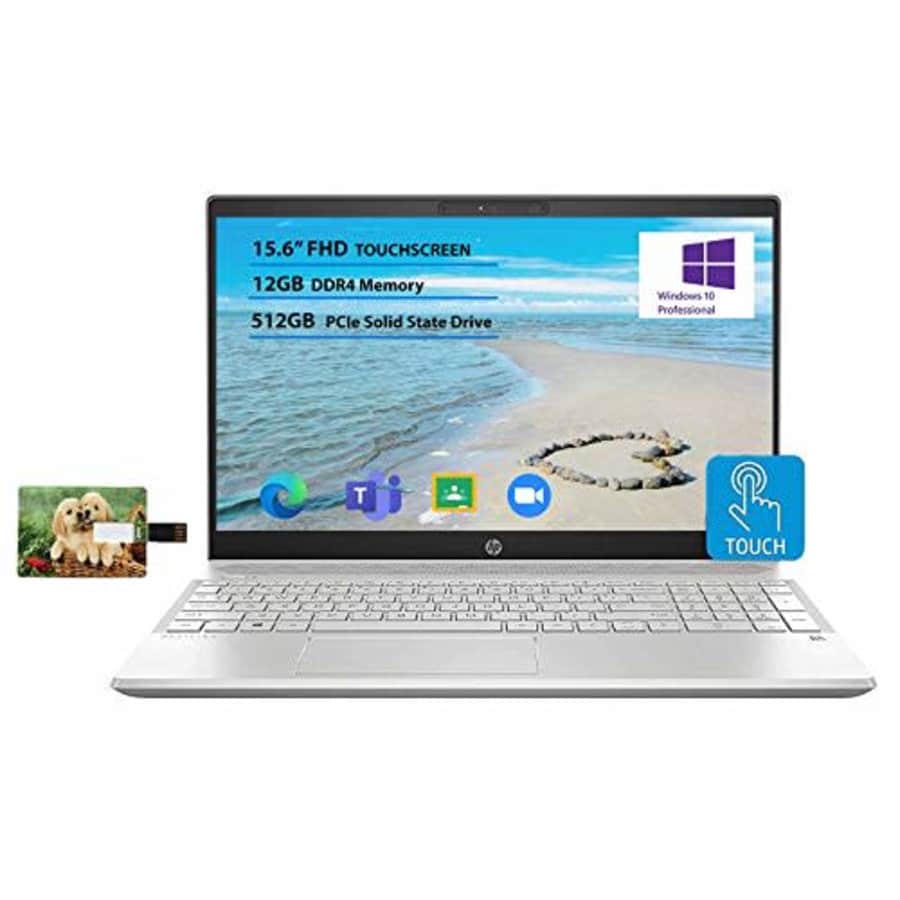 2020 HP Pavilion 15 15.6" FHD Touchscreen Laptop, 10th Gen Intel Quad-Core i5 1035G1 up to 3.6GHz, for $799