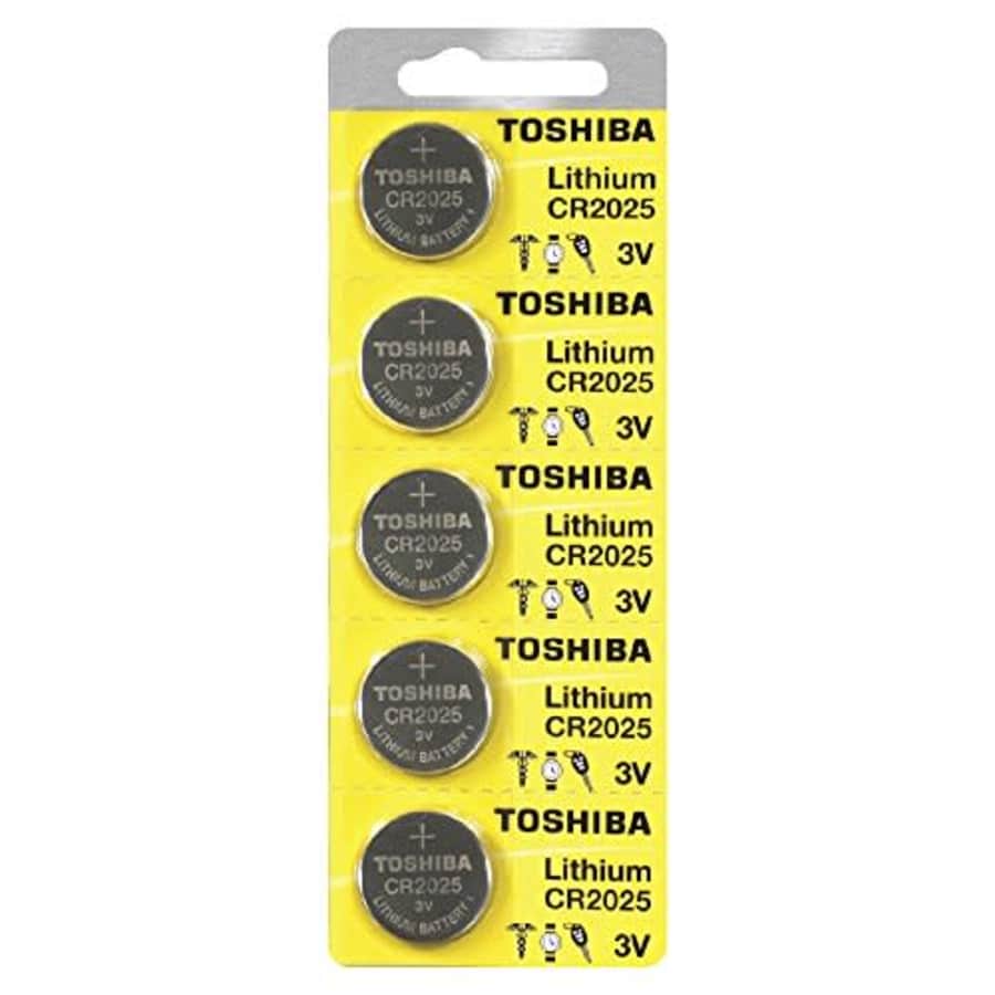Toshiba CR2025 Battery 3V Lithium Coin Cell (50 Batteries) for $13 Toshiba CR2025 Battery 3V Lithium Coin Cell (50 Batteries) for $13
