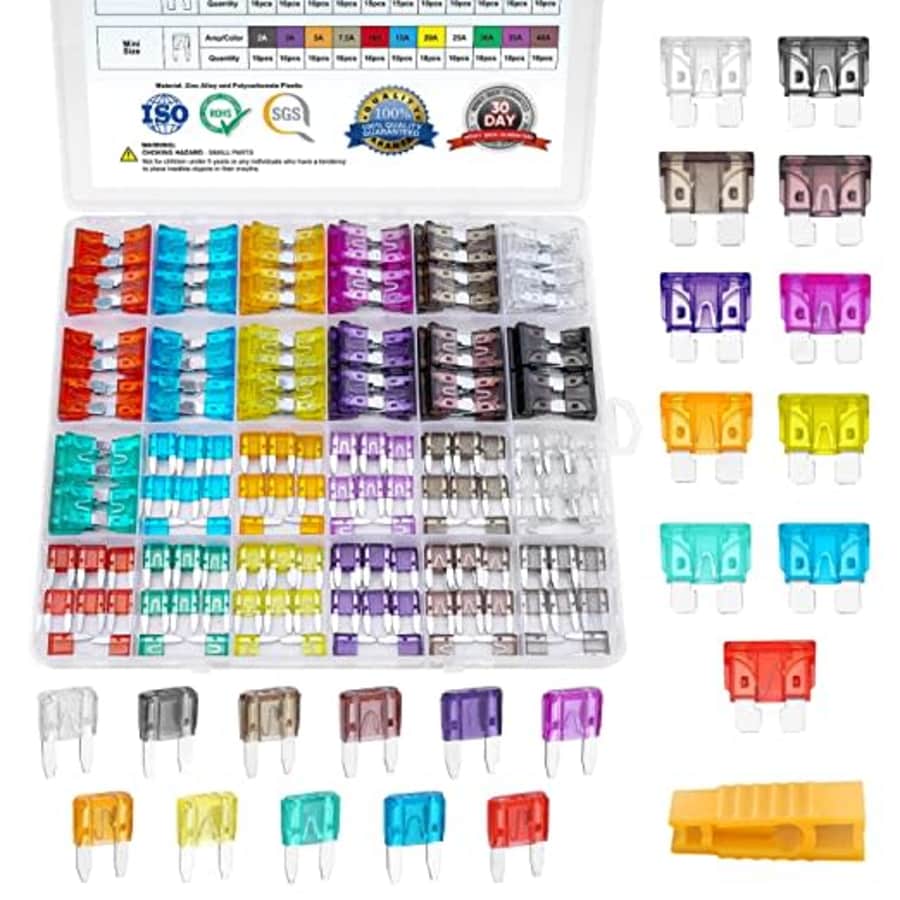 Ticonn 230-Piece Car Fuses Assortment Kit for $10 Ticonn 230-Piece Car Fuses Assortment Kit for $10