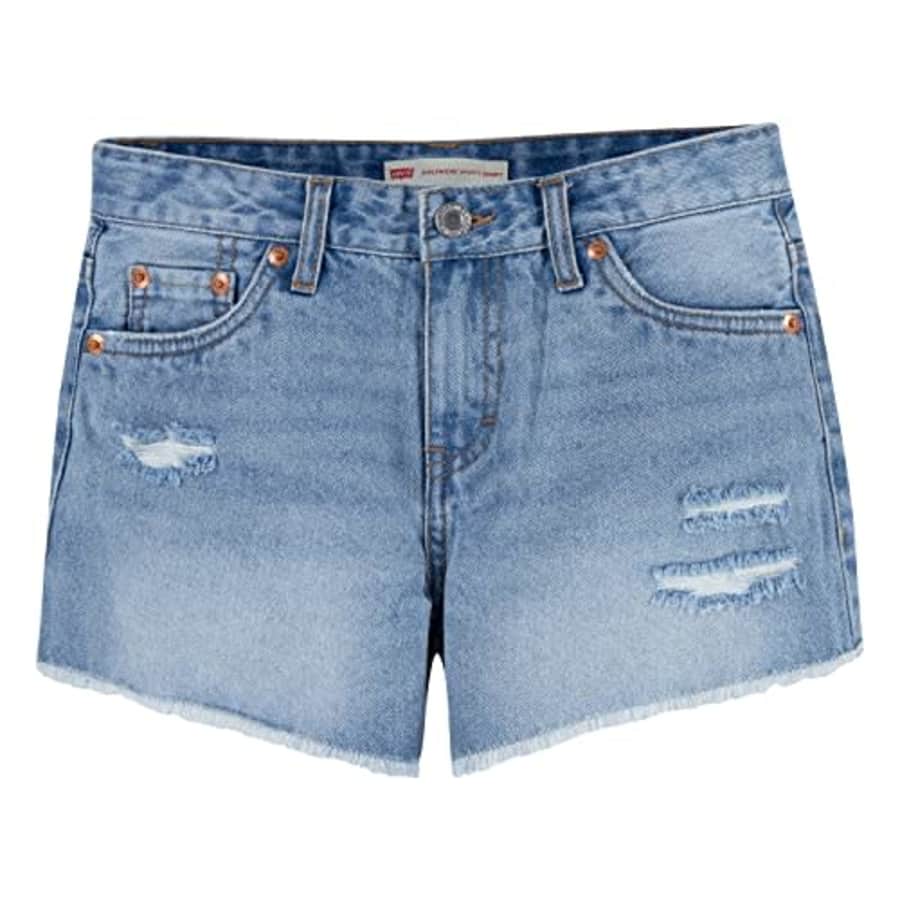 Levi's Girls' Girlfriend Fit Denim Shorty Shorts, Newport Beach, 2T for $15 Levi's Girls' Girlfriend Fit Denim Shorty Shorts, Newport Beach, 2T for $15