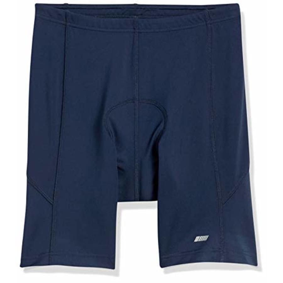 Amazon Essentials Men's Padded Cycling Shorts, -Navy, Medium for $25 Amazon Essentials Men's Padded Cycling Shorts, -Navy, Medium for $25
