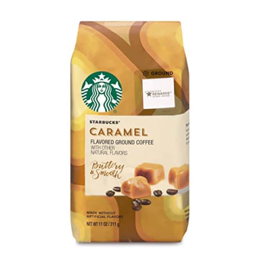 Starbucks Flavored Ground Coffee Caramel 6 bags (11 oz. each) for $89 Starbucks Flavored Ground Coffee Caramel 6 bags (11 oz. each) for $89