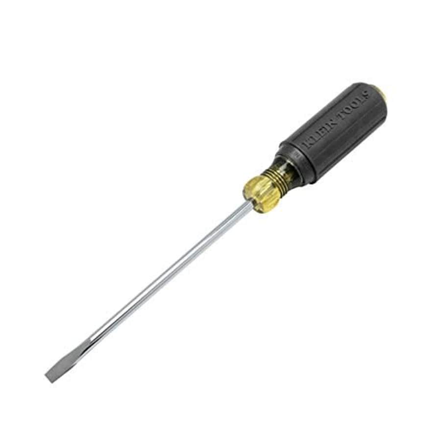 Klein Tools 605-6 1/4-Inch Cabinet Tip Screwdriver, Heavy Duty, 6-Inch for $10 Klein Tools 605-6 1/4-Inch Cabinet Tip Screwdriver, Heavy Duty, 6-Inch for $10