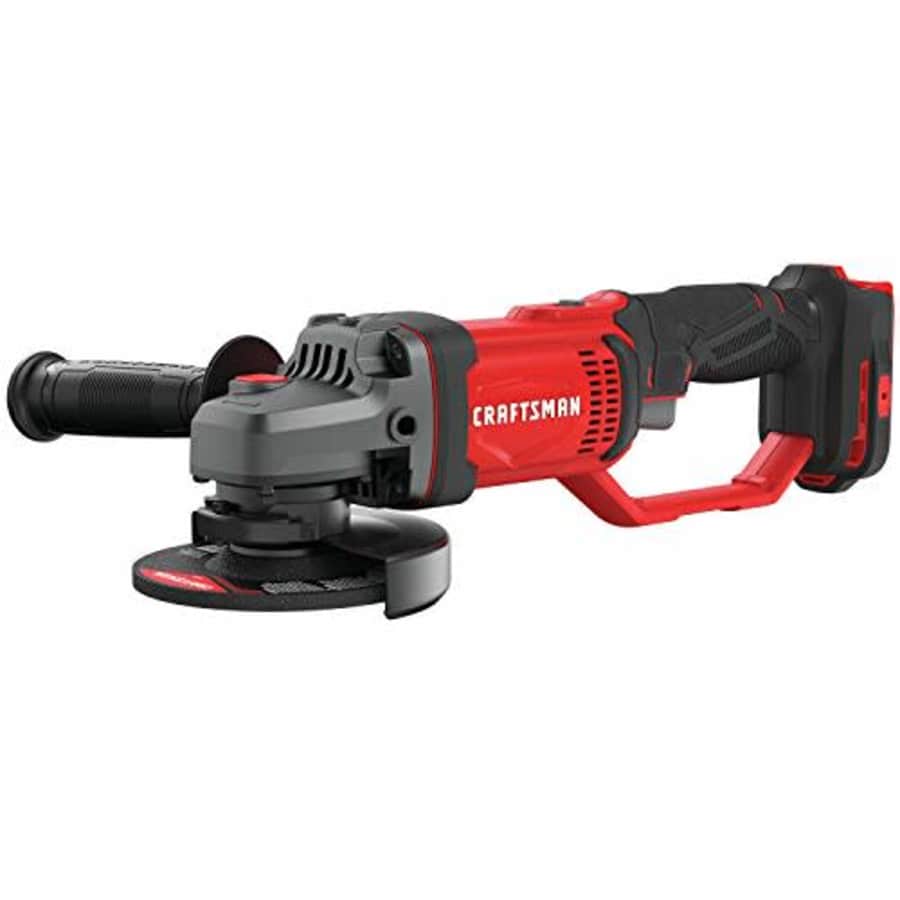 CRAFTSMAN V20* Angle Grinder, Small, 4-1/2-Inch, Tool Only (CMCG400B) for $59 CRAFTSMAN V20* Angle Grinder, Small, 4-1/2-Inch, Tool Only (CMCG400B) for $59