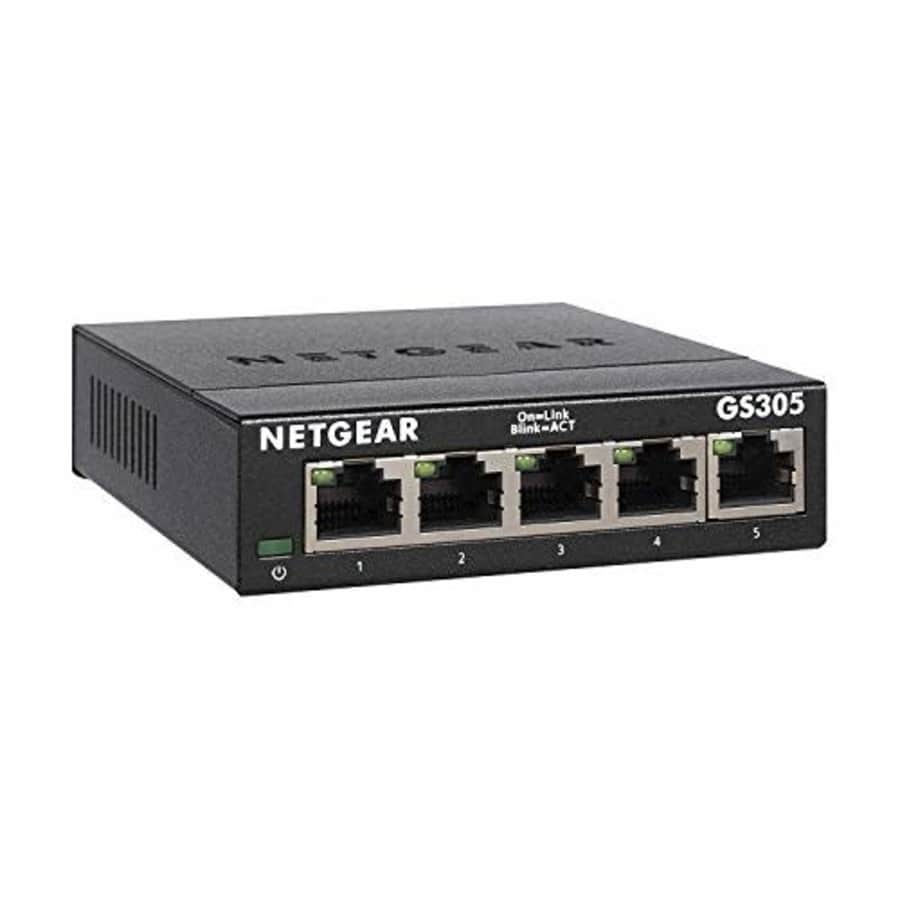 Netgear 5-Port Gigabit Unmanaged Switch for $15
