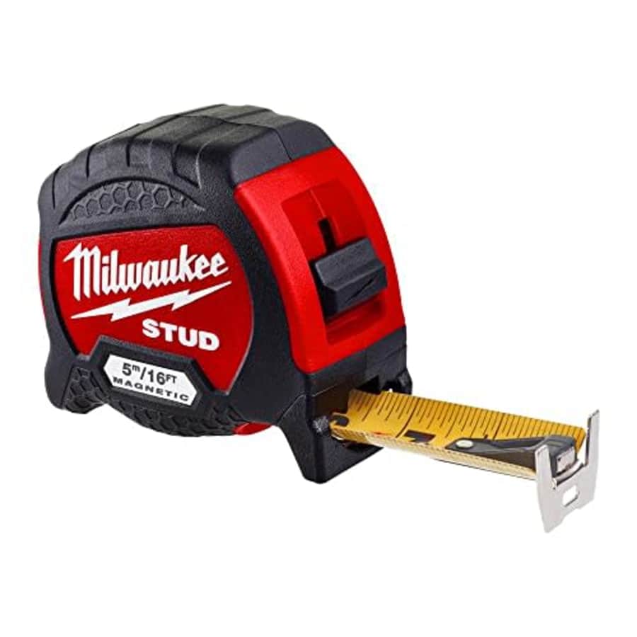 Milwaukee 4932471628 Stud GEN2 Magnetic Measure Tape Metric/Imperial 5m/16ft-4932471628 for $32