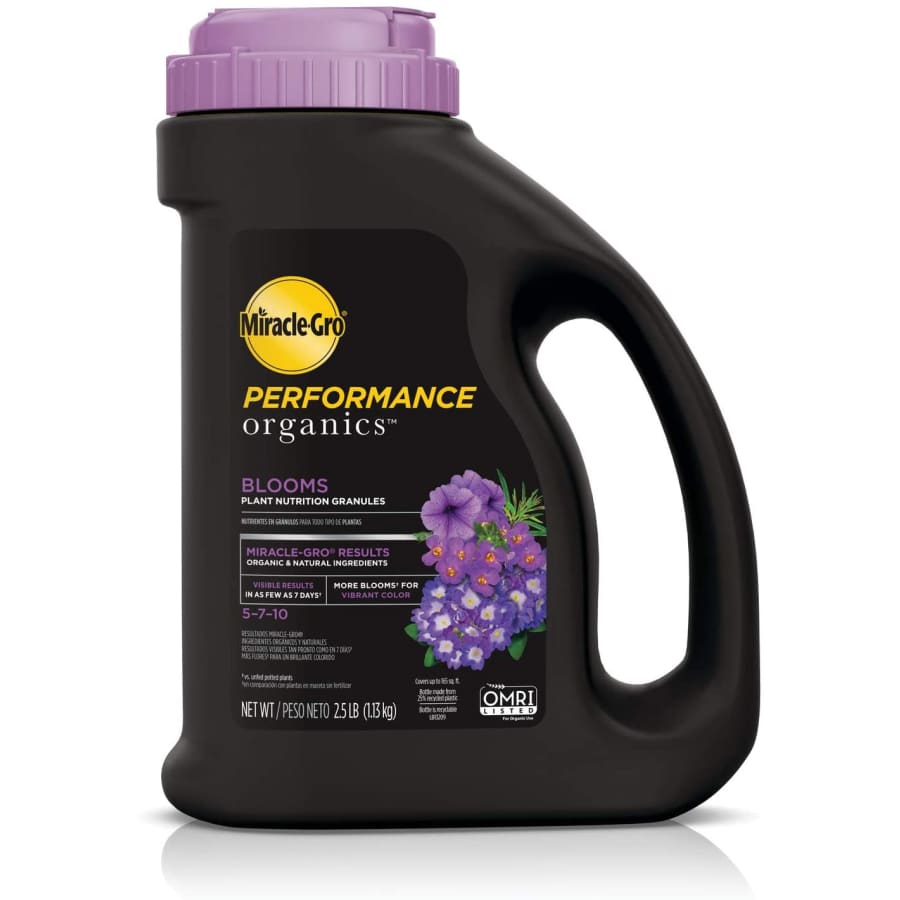 Miracle-Gro Performance Organics Blooms Plant Nutrition Granules for $20