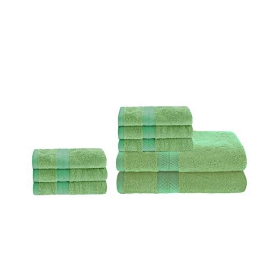 SUPERIOR Rayon from Bamboo Kits Towel Set, 2 Bath 6 Hand, Spring Green for $51 SUPERIOR Rayon from Bamboo Kits Towel Set, 2 Bath 6 Hand, Spring Green for $51