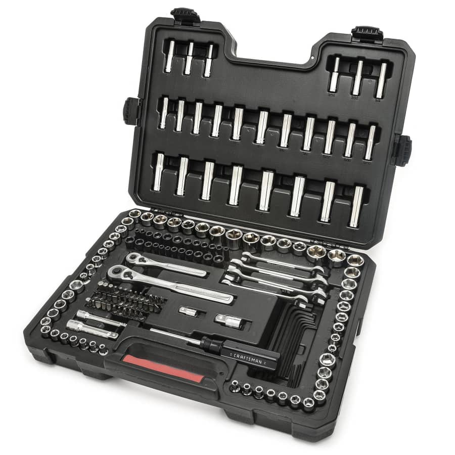 Craftsman 165-Piece Mechanics Tool Set for $50 Craftsman 165-Piece Mechanics Tool Set for $50