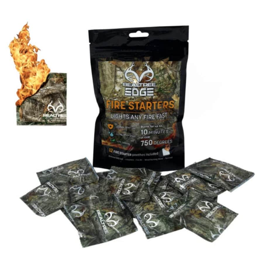 Realtree All-Purpose Waterproof Fire Starter 24-Pack for $7 Realtree All-Purpose Waterproof Fire Starter 24-Pack for $7