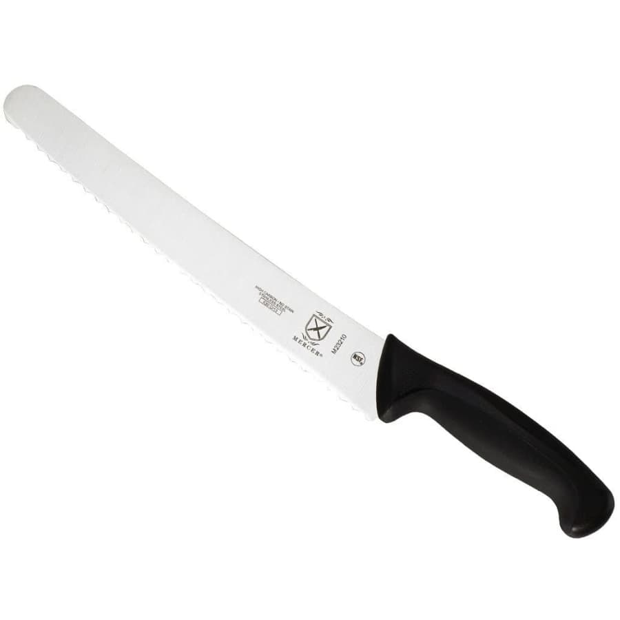 Mercer Culinary 10" Millennia Wide Wavy Edge Bread Knife for $19 Mercer Culinary 10" Millennia Wide Wavy Edge Bread Knife for $19