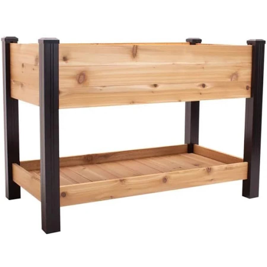 Vigoro 2x4-Foot Elevated Cedar Garden Bed for $129