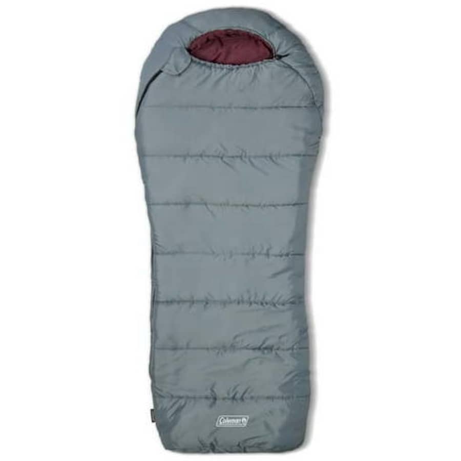 Coleman Tidelands 50-Degree Warm Weather Mummy Big and Tall Sleeping Bag for $19 Coleman Tidelands 50-Degree Warm Weather Mummy Big and Tall Sleeping Bag for $19