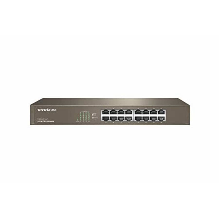 Tenda TEG1016D 16-Port Gigabit Unmanaged 16-Port 10/100/1000 Mbps Ethernet Switch for $35 Tenda TEG1016D 16-Port Gigabit Unmanaged 16-Port 10/100/1000 Mbps Ethernet Switch for $35