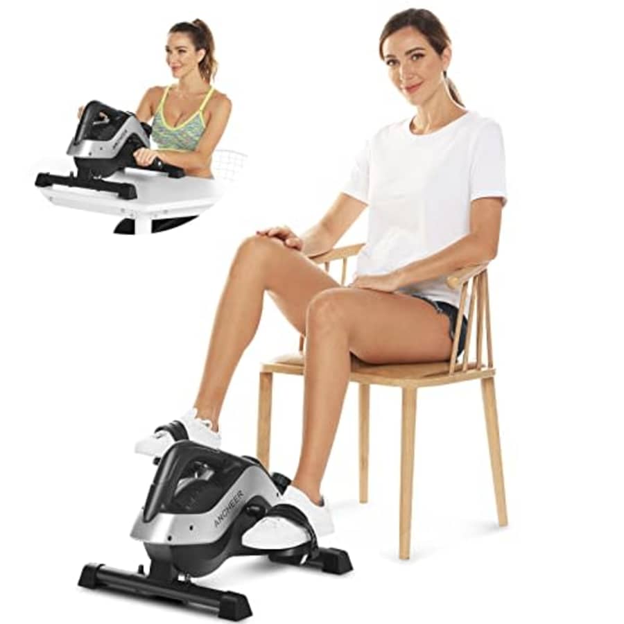 ANCHEER Under Desk Bike Pedal Exerciser - Mini Magnetic Stationary Exercise Bike for Home and for $189 ANCHEER Under Desk Bike Pedal Exerciser - Mini Magnetic Stationary Exercise Bike for Home and for $189