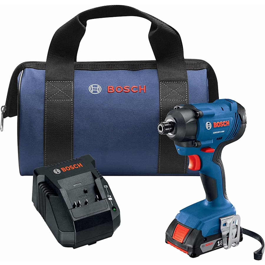 Bosch 18V 1/4" Hex Impact Driver Kit for $79
