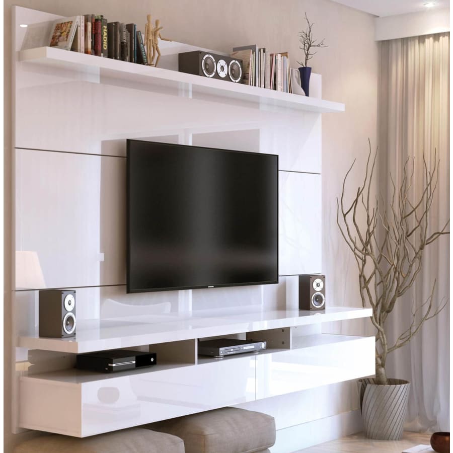Manhattan Comfort City 1.8 72" Home Theater Panel Floating Entertainment Center for $314