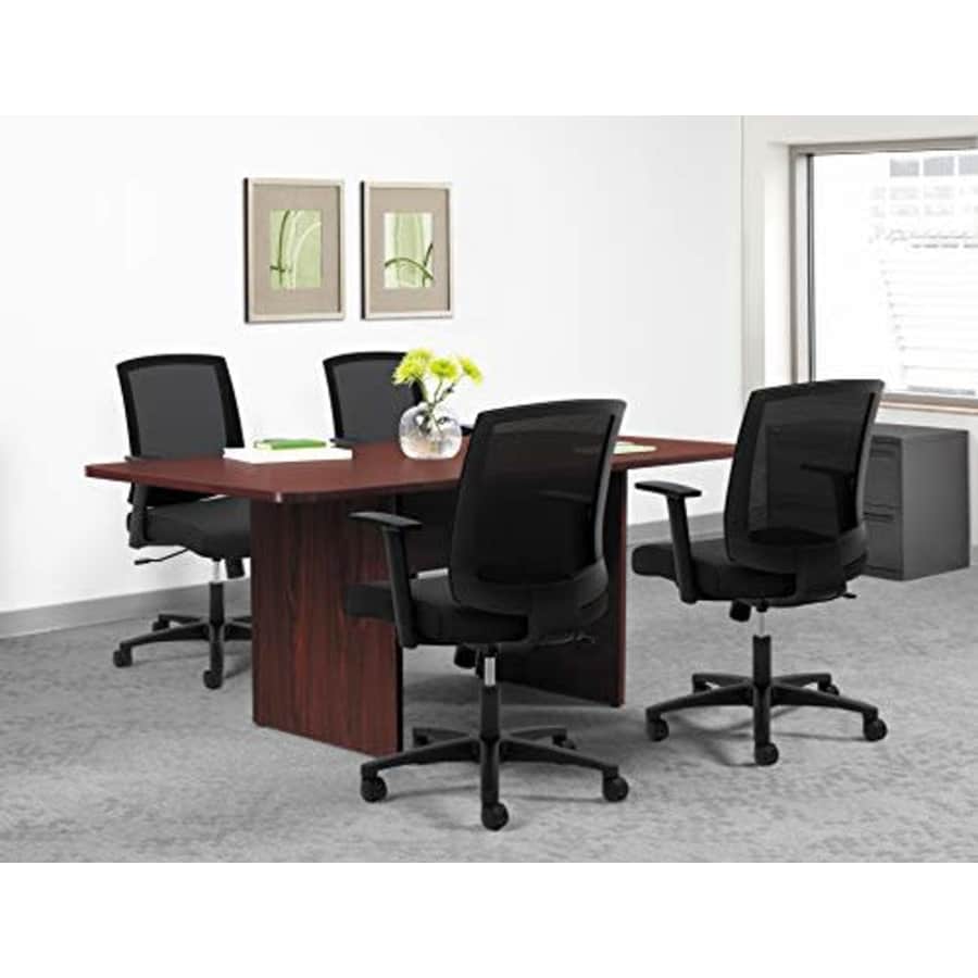 HON Torch Mesh Mid-Back Task Chair, Fixed Arms, in Black (HVL511) for $318 HON Torch Mesh Mid-Back Task Chair, Fixed Arms, in Black (HVL511) for $318
