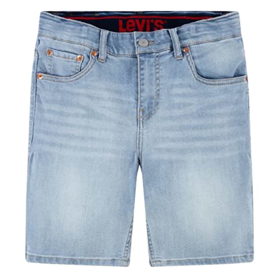 Levi's Boys' 511 Slim Fit Performance Denim Shorts, Bauhaus Blues, 6 for $25