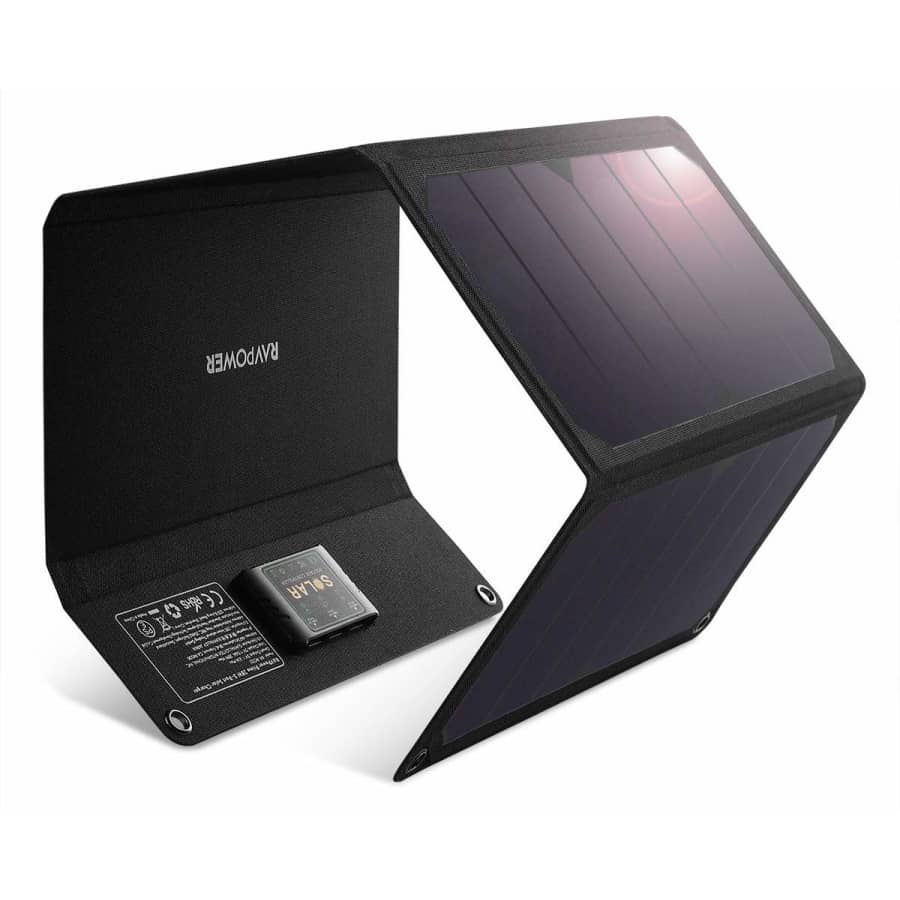 RAVPower 28W Solar Panel Charger for $34 RAVPower 28W Solar Panel Charger for $34