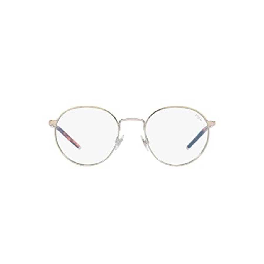 Polo Ralph Lauren Men's PH3133 Round Sunglasses, Clear Blue Light Filter, 51 mm for $87