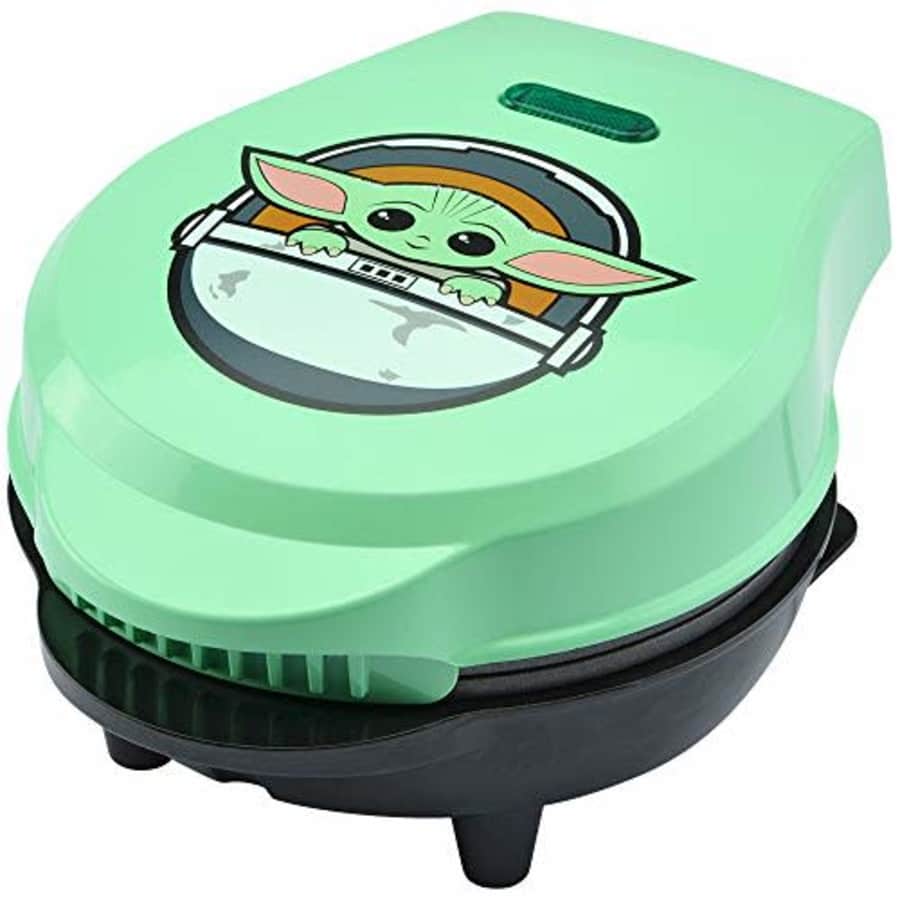 Star Wars LSW-46C The Child 4" Mini Waffle Maker, 4", Green for $25