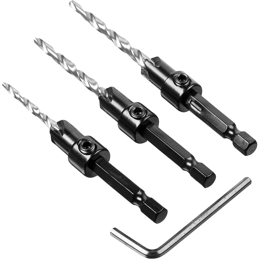 Denali 3-Piece Countersink Drill Bit Set for $10