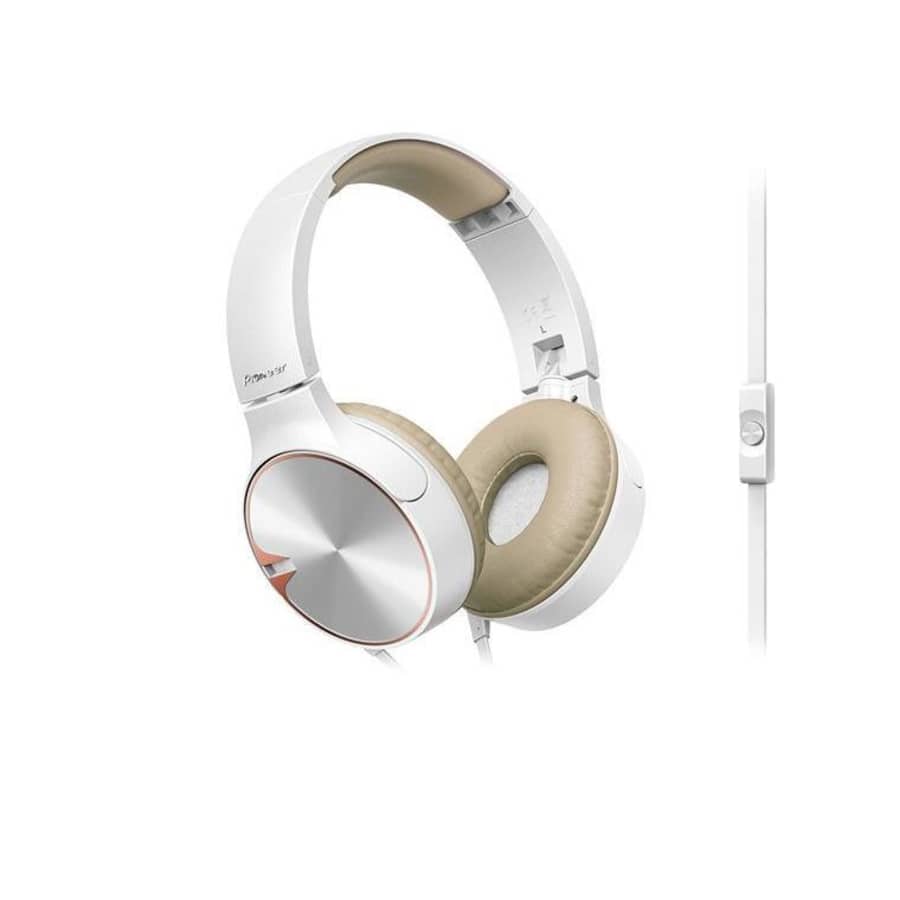 Pioneer Fully Enclosed Dynamic Stereo On-Ear Headphones for $21