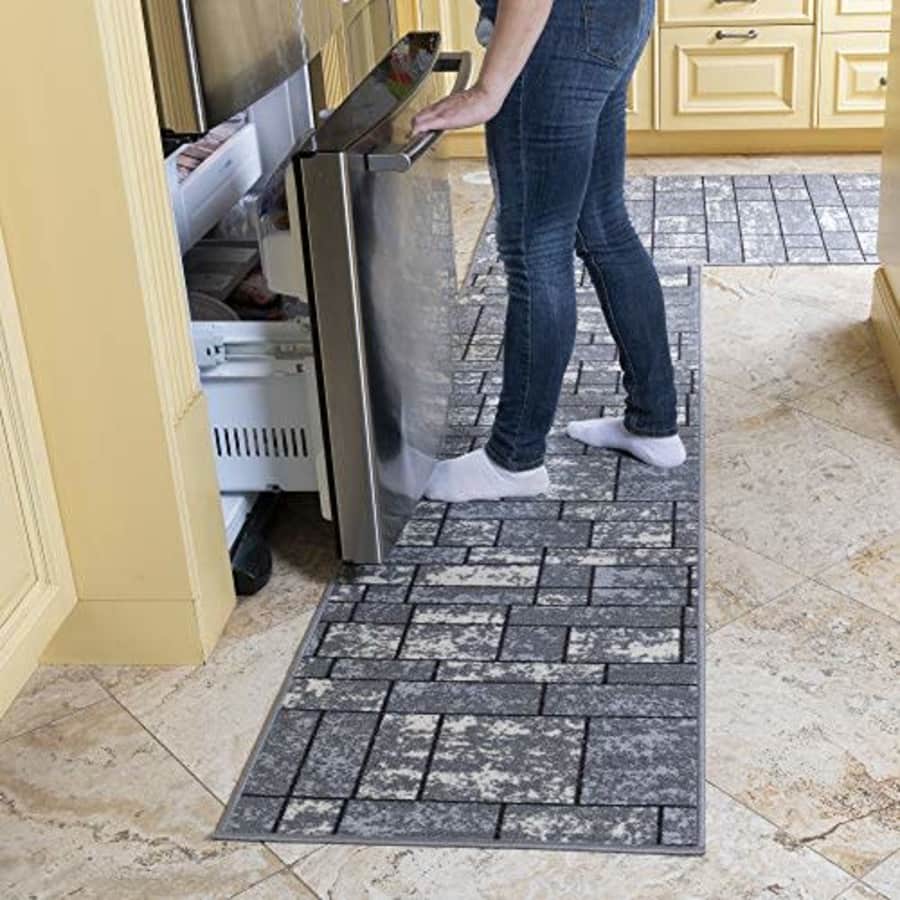 Ottomanson Rug, 2'7" x 9'10", Gray for $29 Ottomanson Rug, 2'7" x 9'10", Gray for $29