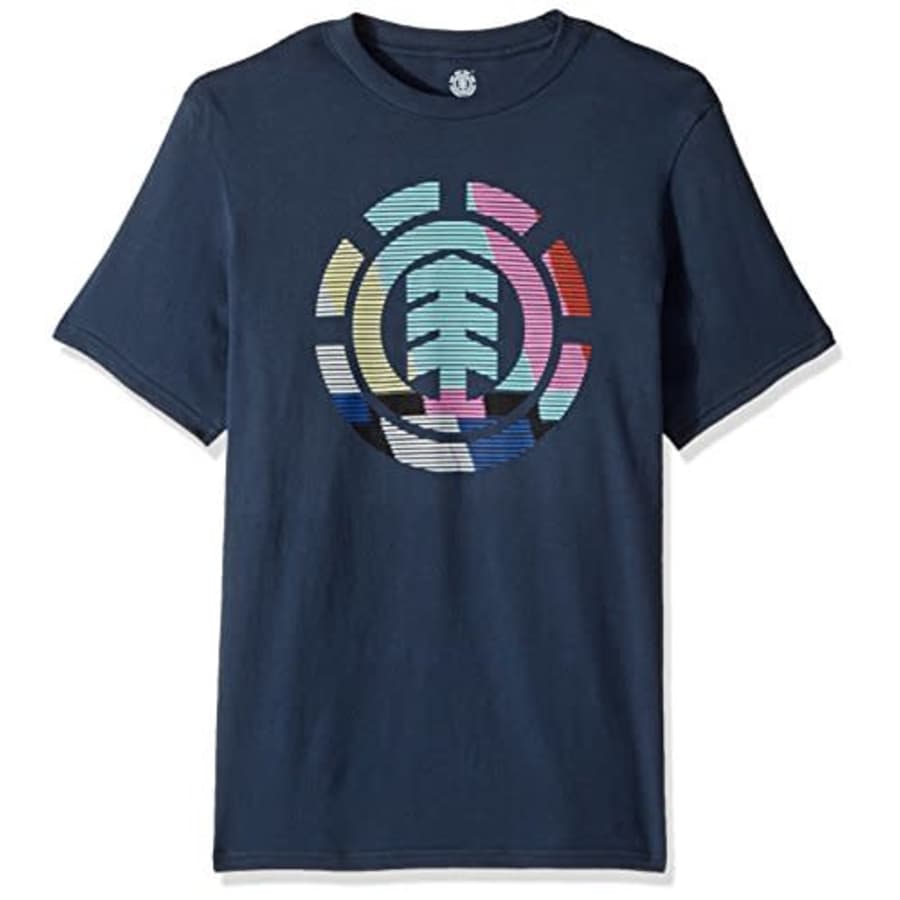 Element Men's VHS Regular Fit Short Sleeve T-Shirt, Eclipse Navy, Small for $17