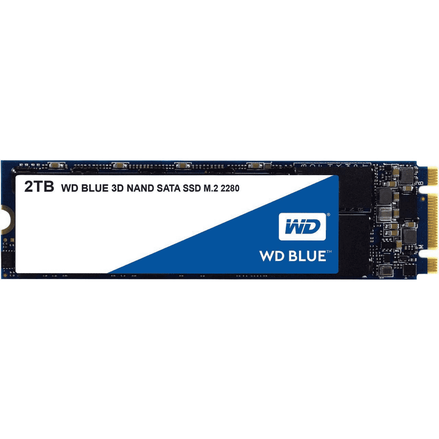 Western Digital Blue 2TB 3D NAND M.2 SATA III Internal SSD for $165 Western Digital Blue 2TB 3D NAND M.2 SATA III Internal SSD for $165