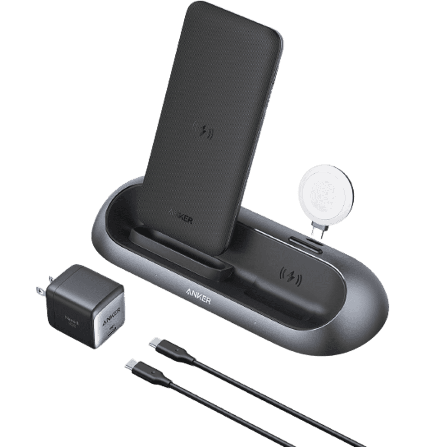 Anker PowerWave Go 3-in-1 Wireless Charging Stand for $180 Anker PowerWave Go 3-in-1 Wireless Charging Stand for $180