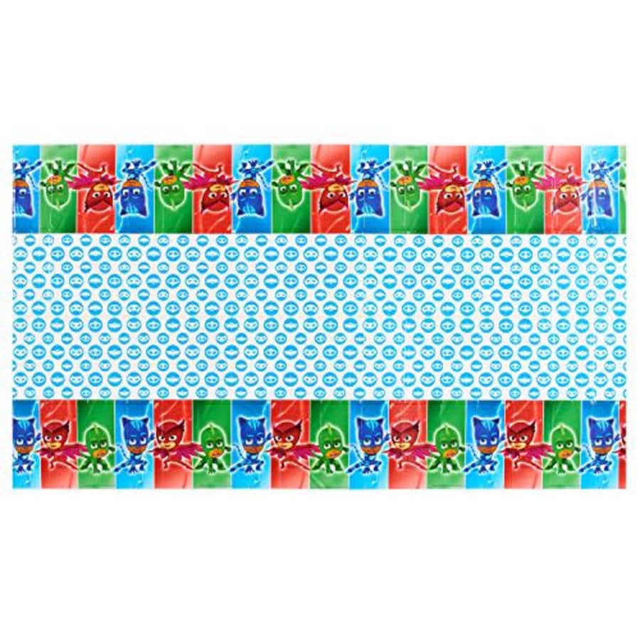 American Greetings Plastic Table Cover for Arts & Crafts, PJ Masks Party Supplies (1-Count) for $6