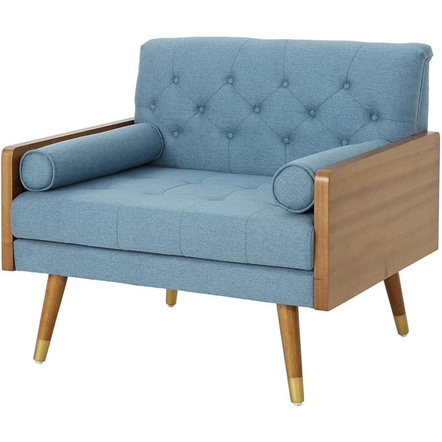 Christopher Knight Home Greta Mid Century Modern Club Chair for $200 Christopher Knight Home Greta Mid Century Modern Club Chair for $200