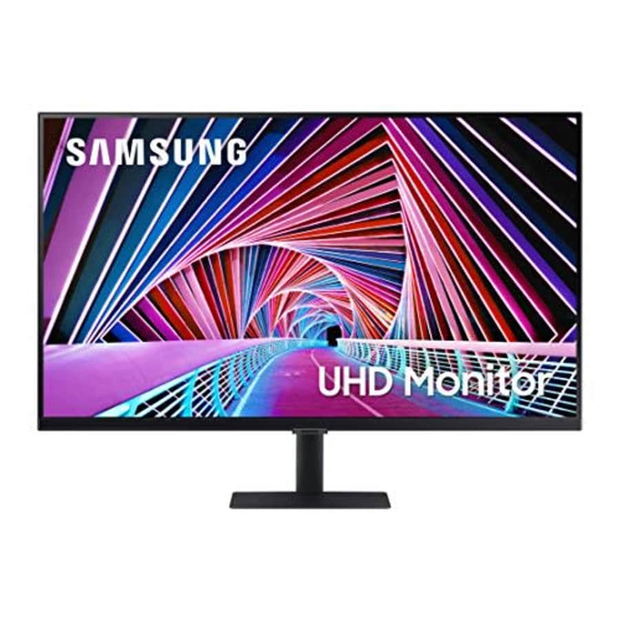 SAMSUNG 27 S70A Series 4K UHD Computer Monitor with IPS Panel and HDR10 for PC, Borderless Slim for $300