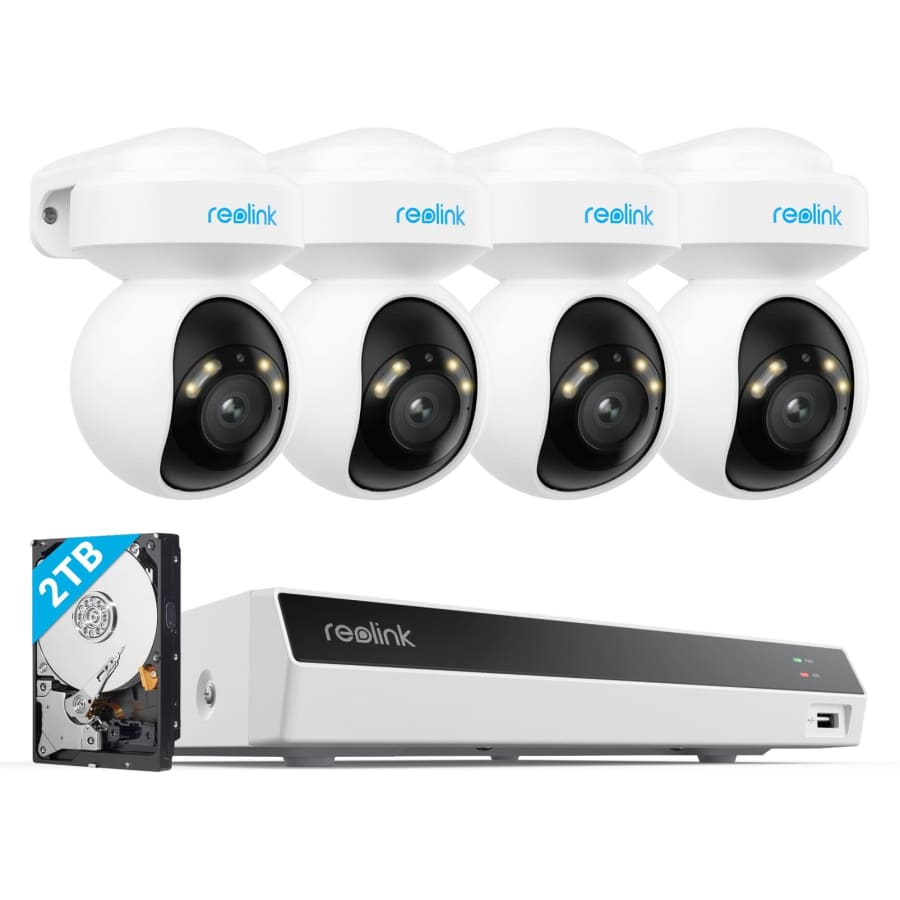 Reolink 4K Security Camera System: $419.99