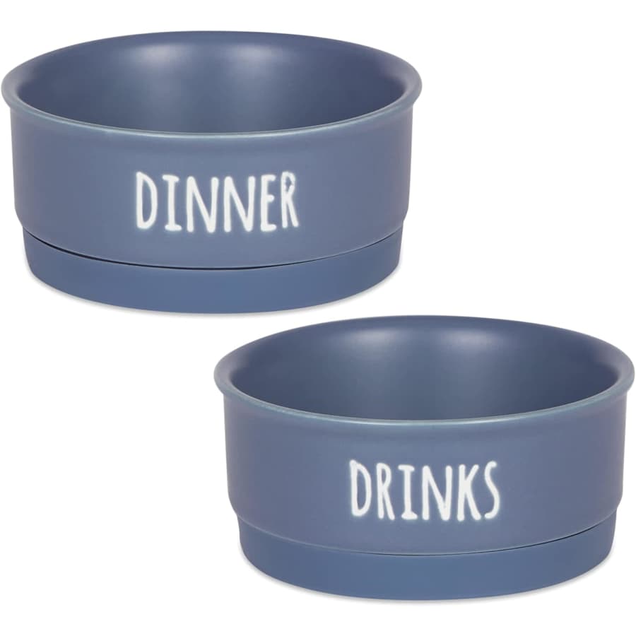 Bone Dry Ceramic Pet Bowl 2-Pack for $5 Bone Dry Ceramic Pet Bowl 2-Pack for $5