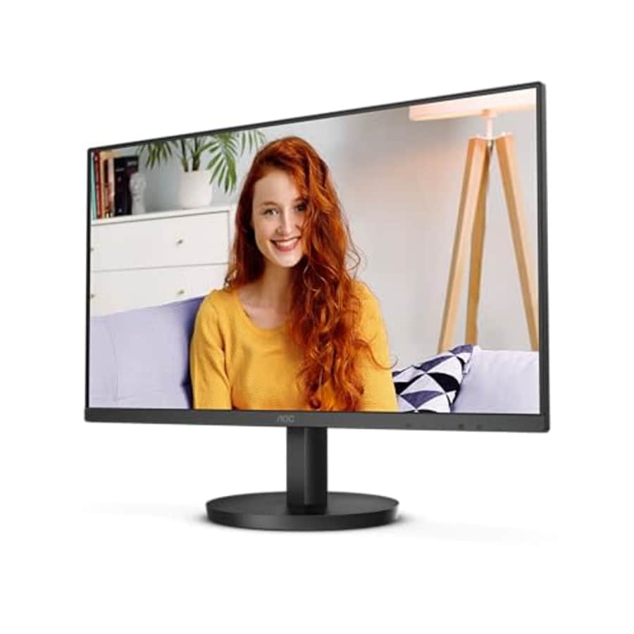 AOC 24B3HA2-24 Inch FHD Monitor, IPS, 100Hz, 1ms, Ultra Narrow Boarder, FlickerFree, Adaptive Sync, for $145