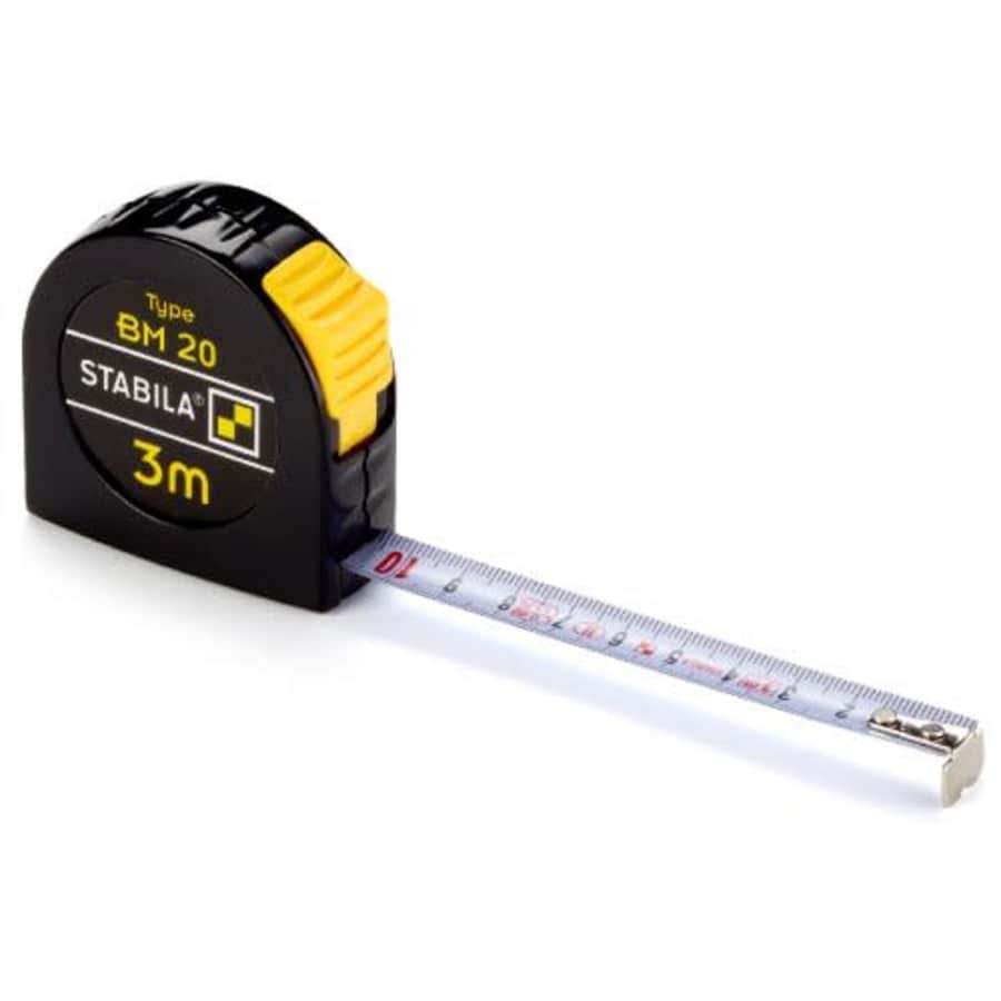 Stabila Inc. Stabila Measuring Tools 16445 BM 20 Pocket Tape Measure 3 M for $16 Stabila Inc. Stabila Measuring Tools 16445 BM 20 Pocket Tape Measure 3 M for $16