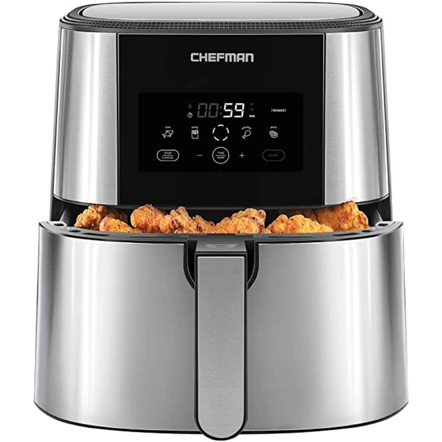 Chefman TurboTouch 5-Quart Air Fryer for $80