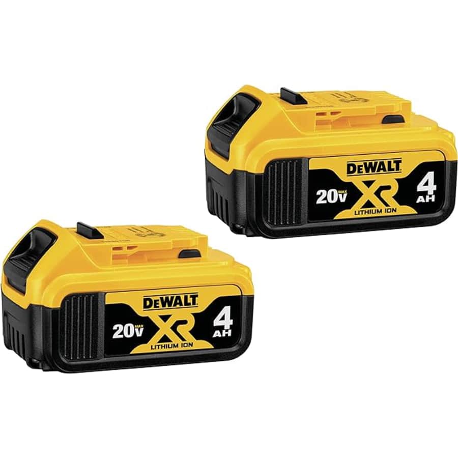 DeWalt 20V Lithium-ion Battery 2-Pack for $104 DeWalt 20V Lithium-ion Battery 2-Pack for $104