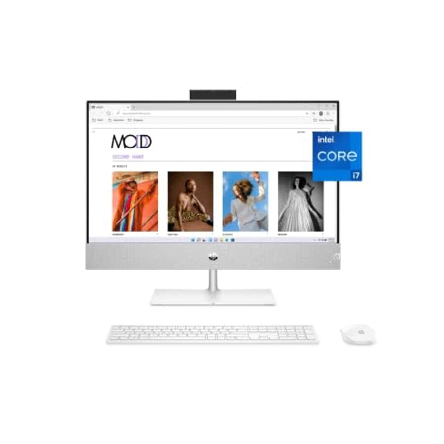 HP Pavilion 23.8 inch All-in-One Desktop PC, Intel Core i7-12700T Processor, Intel UHD Graphics for $1,400
