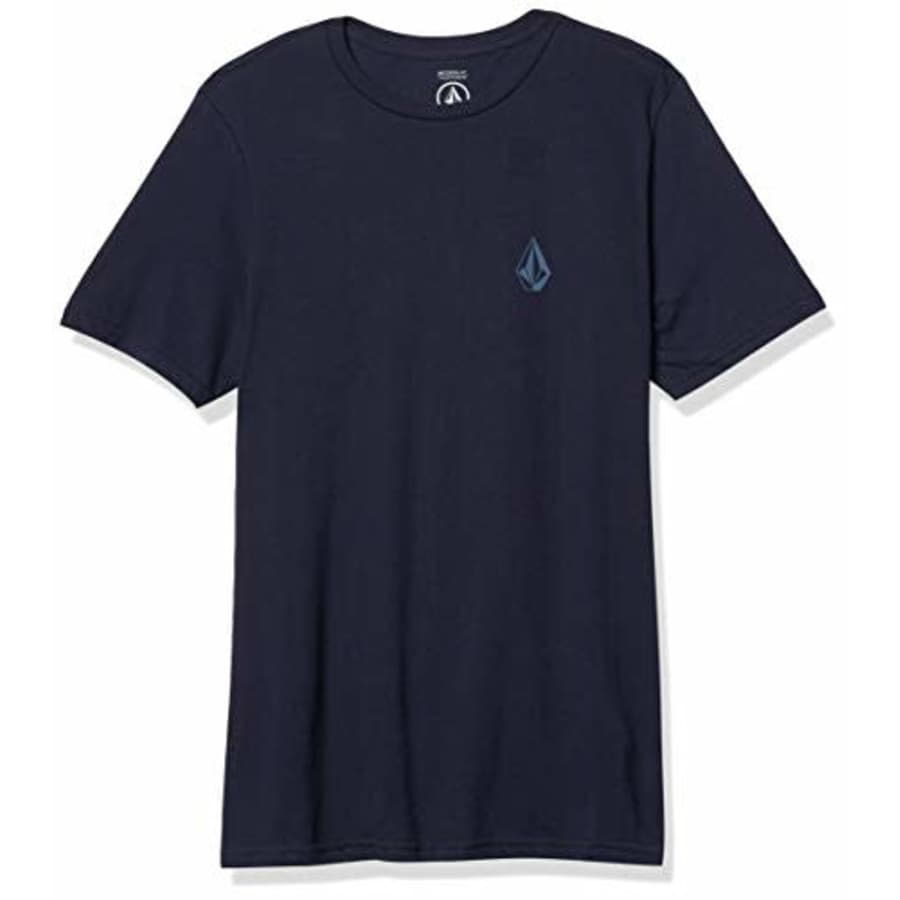 Volcom Men's Stone Tech Short Sleeve T-Shirt, Navy, Medium for $21 Volcom Men's Stone Tech Short Sleeve T-Shirt, Navy, Medium for $21