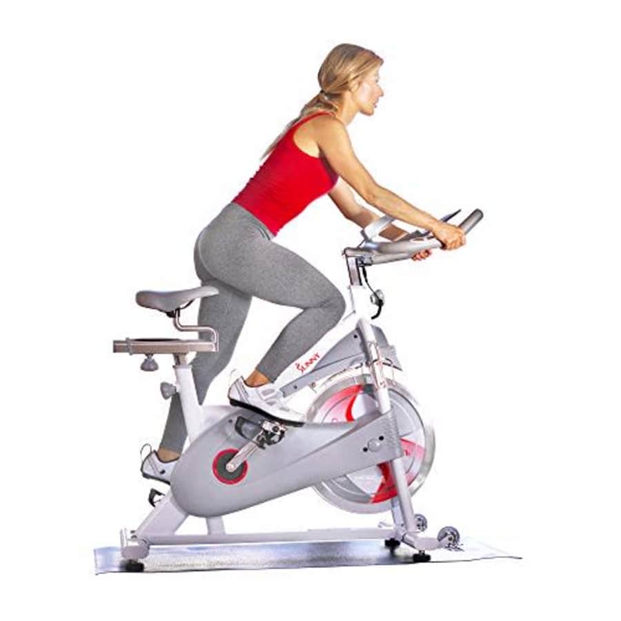 Sunny Health & Fitness Magnetic Belt Drive Premium Indoor Cycling Bike - SF-B1876 for $300 Sunny Health & Fitness Magnetic Belt Drive Premium Indoor Cycling Bike - SF-B1876 for $300