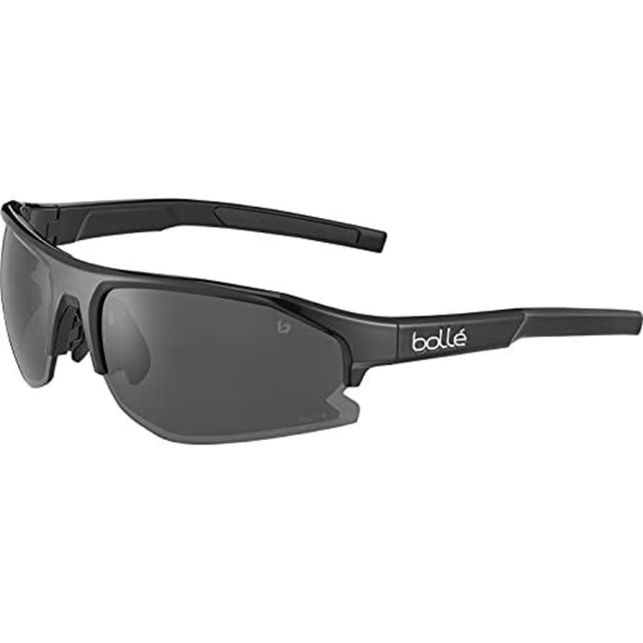 Bolle boll BS003005 Bolt 2.0 Sport Bike Sunglasses, Black Shiny - TNS for $42