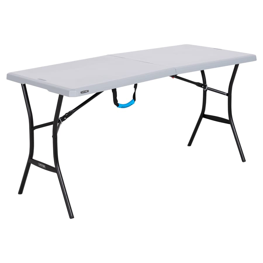 Lifetime 5-Foot Fold-in-Half Table for $45 Lifetime 5-Foot Fold-in-Half Table for $45