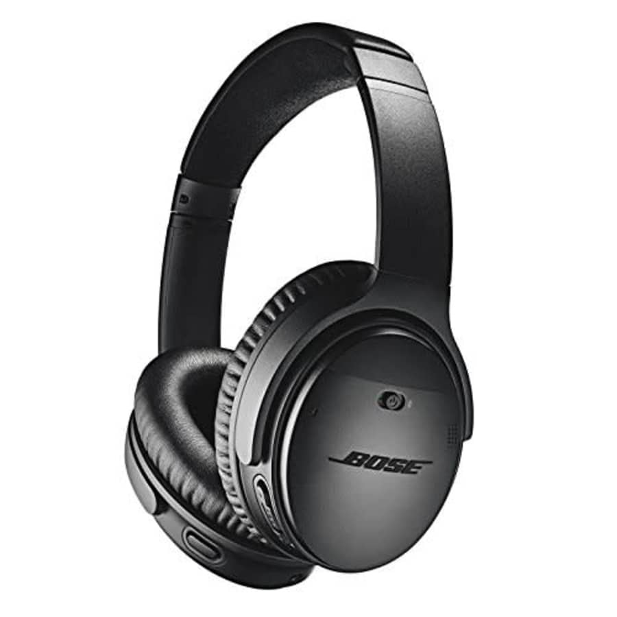 Bose QuietComfort 35 (Series II) Wireless Headphones, Noise Cancelling - Black (Renewed) for $189