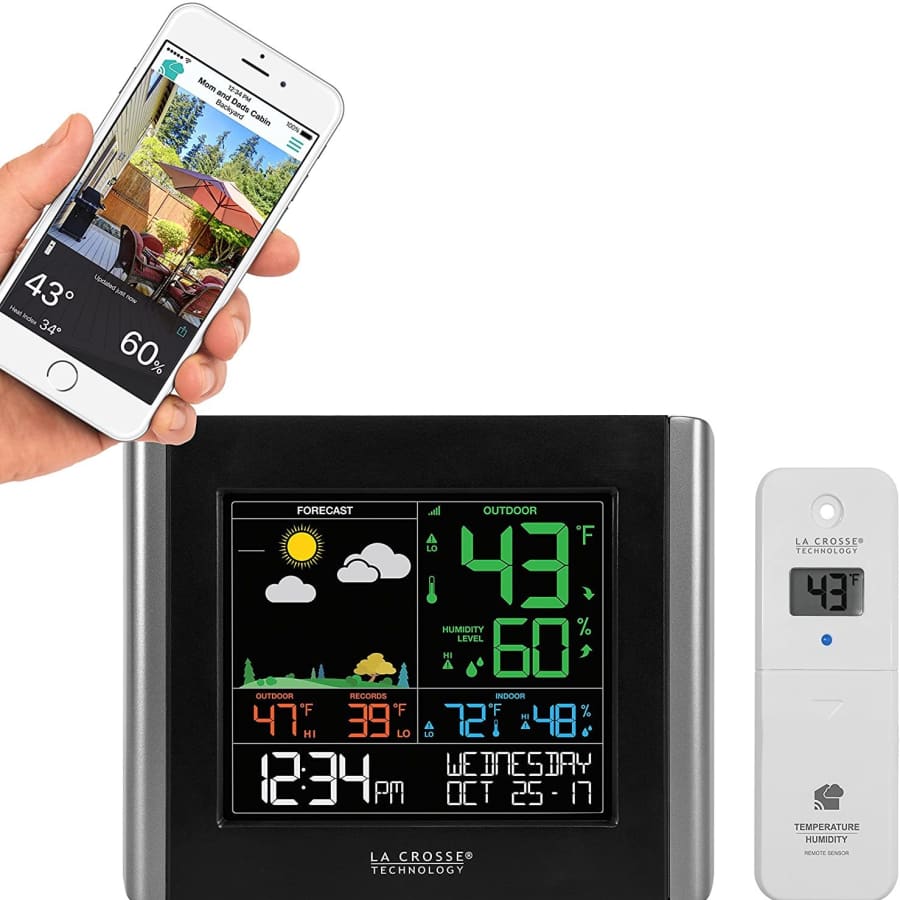 La Crosse Technology WiFi Weather Station for $49 La Crosse Technology WiFi Weather Station for $49