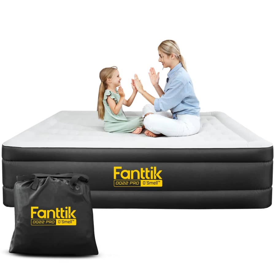 Fanttik OQ22 Pro 22" Queen Air Mattress w/ Pump for $70