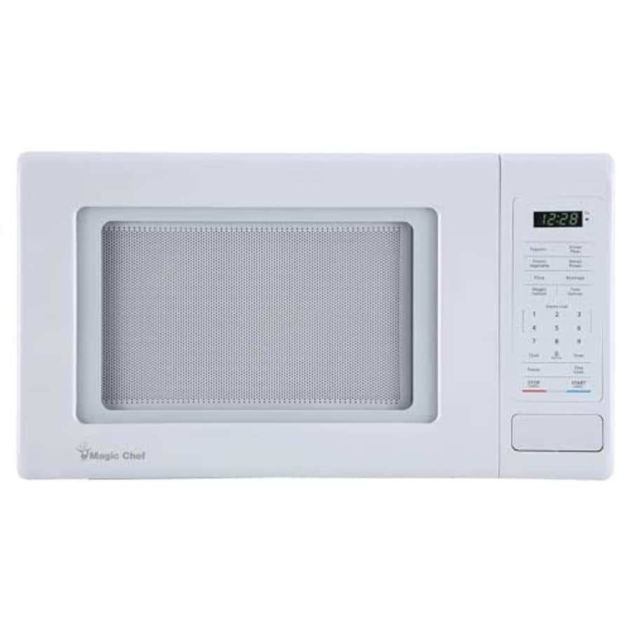 Magic Chef MC99MW Microwave, 0.9 cu ft, White for $110